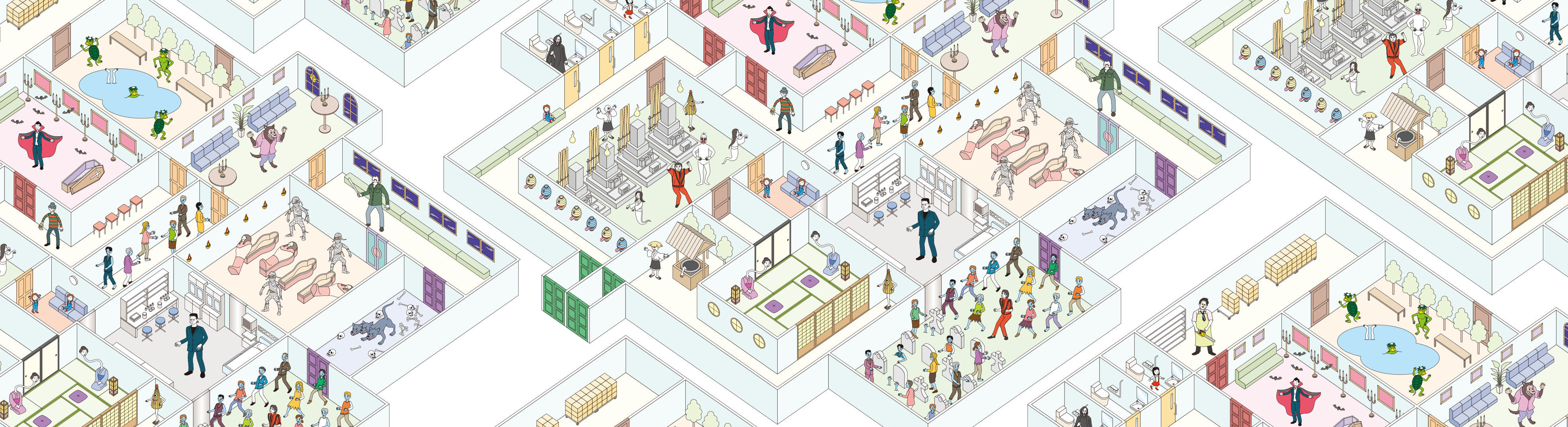 Ikuo Okada Illustrations